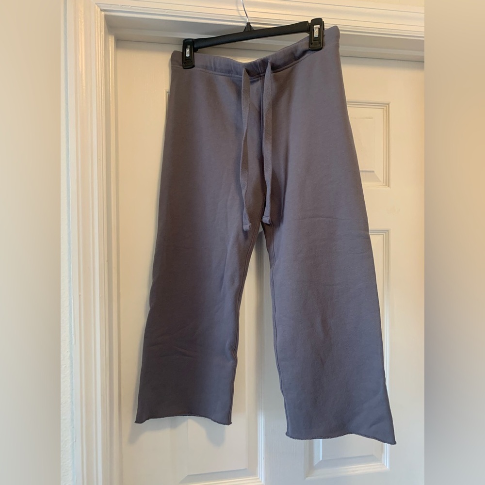 Frank & Eileen Catherine’s Favorite Cropped Wide Leg Sweatpants Women’s Size XS